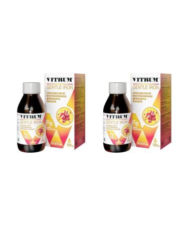 Vitrum easily accessible iron 120ml Flak syrup - 2pcs