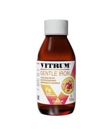 Vitrum easily accessible iron 120ml Flak syrup - 2pcs - Buy Online on GoSupps.com