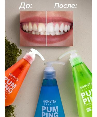 Toothpaste with dispenser MIX LG Pumping set 3 pieces - Buy Online on GoSupps.com