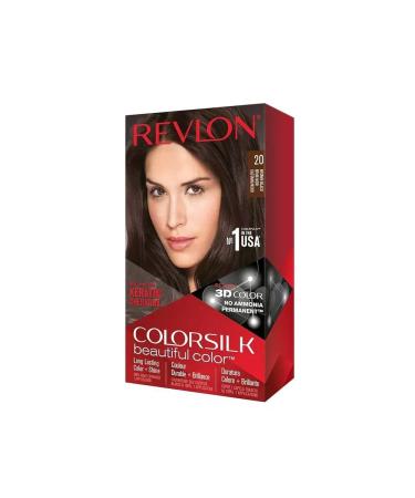 Revlon Revolon hair color Colorsilk 20 Brown Black