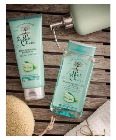 Le Petit Olivier Shampoo for normal and oily hair micellar cleansing - Buy Online on GoSupps.com