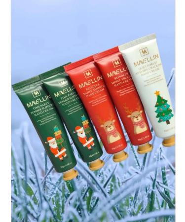 Rose Beauty New Year and Christmas set of hand creams 5 pcs - Buy Online on GoSupps.com