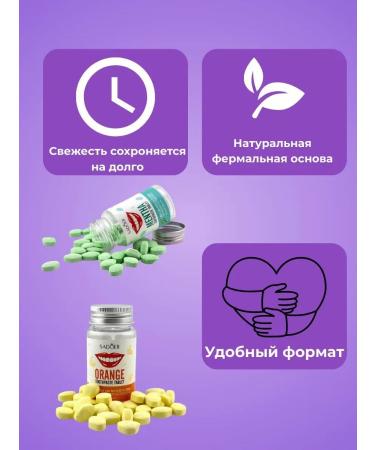 JA7 Set of fermented toothpaste orange and mint - Buy Online on GoSupps.com