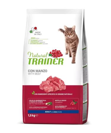 Trainer Natural Adult dry cat food 1.5 kg - Buy Online on GoSupps.com