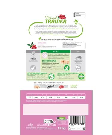 Trainer Natural Young Dry Feed for kittens 1.5 kg - Buy Online on GoSupps.com