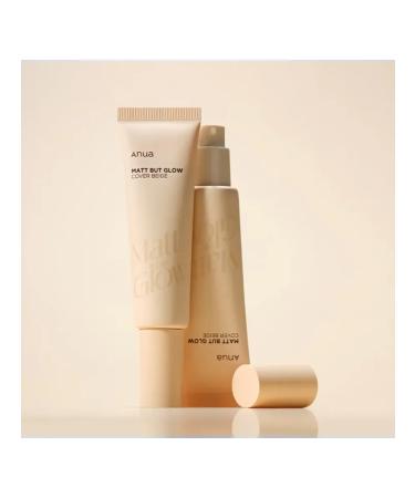 Anua Tonal base MATT BUT Glow Cover Beige SPF 50+ PA +++ - Buy Online on GoSupps.com
