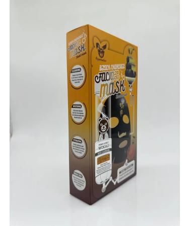NK1314 Moisturizing tissue mask with wood coal and honey - Buy Online on GoSupps.com