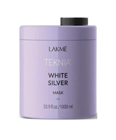 Lakme WHITE SILVER Yellow Tone Neutralizing Hair Mask 1000 ml