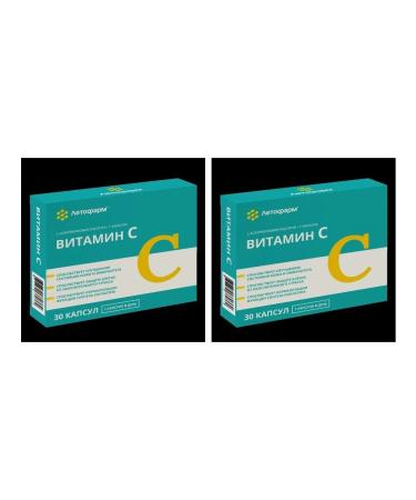 LetoFarm Vitamin C N30 caps 0.7g - 2pcs