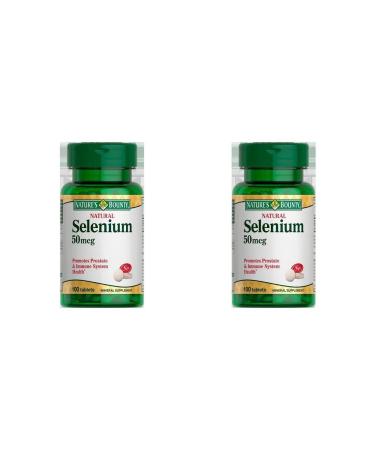 Nature's Bounty Selenium 50 mkg N100 Table 330mg Natures Bounty - 2pcs