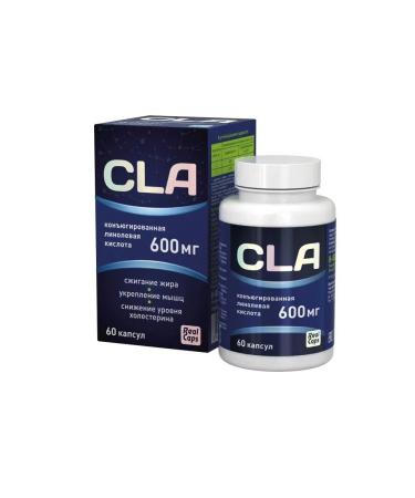 RealCaps JSC Conjugated linoleic acid (CLA) 600 mg N60 caps 10