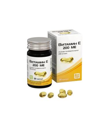 RealCaps JSC Vitamin E 200 IU N30 caps 570 mg Revalkaps - Buy Online on GoSupps.com