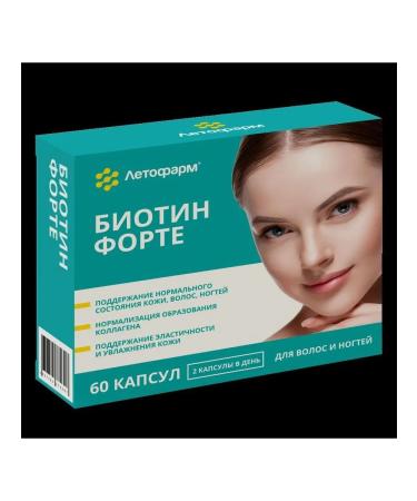 LETOFARM biotin Forte N60 caps