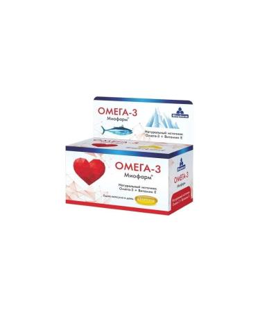 Miopharm omega 3 n62 caps 1000mg