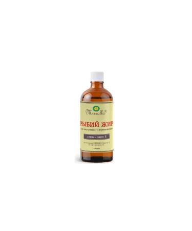 Fish oil with vitamin E 100 ml of Mirrolla