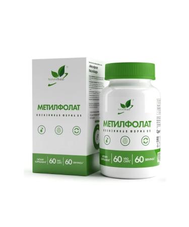 NaturalSupp Methylfolat N60 caps 430mg