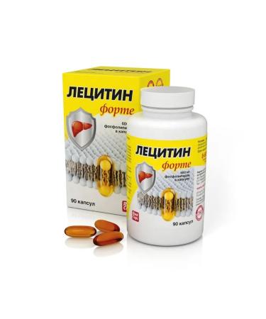 RealCaps JSC Lecithin Forte N90 Caps at 1580mg - 2pcs - Buy Online on GoSupps.com