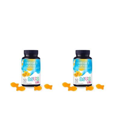 LIVS Omega -3 for children with the taste of orange n50 pastils - 2pcs