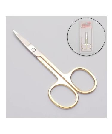 Elegant bent scissors for manicure