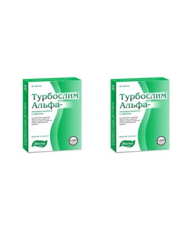 Evalar turboslim alfa-lipois K-Ta L-carnitin N60 Table-2pcs