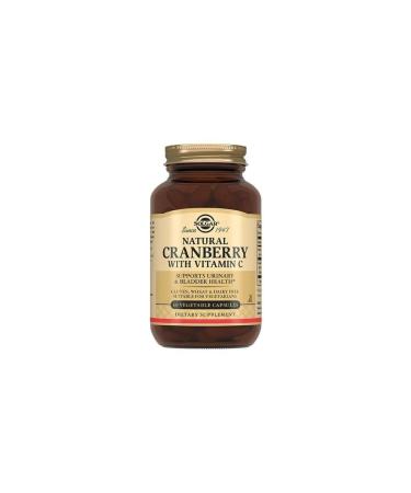 SOLGAR Natural cranberry with vitamin C N60 caps - 2pcs - Buy Online on GoSupps.com