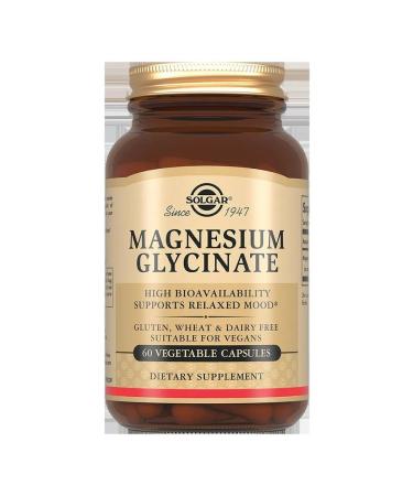 SOLGAR Magnesium glycinate N60 caps 1158 mg - 2pcs - Buy Online on GoSupps.com