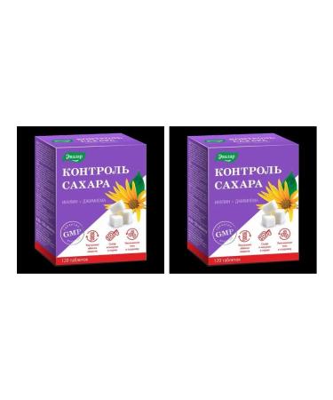 Evalar Sugar control N120 Table of 0.52g - 2pcs