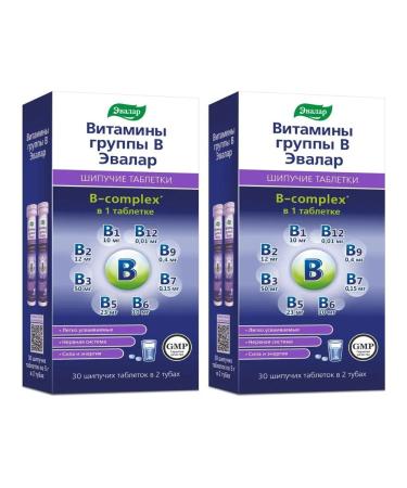 Evalar B vitamins B N30 Table Ship 5g - 2pcs