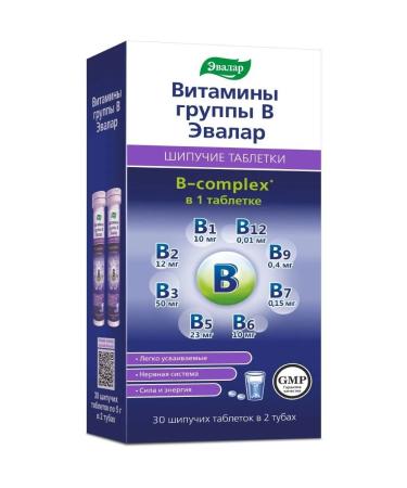 Evalar B vitamins B N30 Table Ship 5g