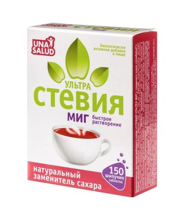 UnaSalud Stevia ultra of a moment of trademark N150 Table - 2pcs - Buy Online on GoSupps.com