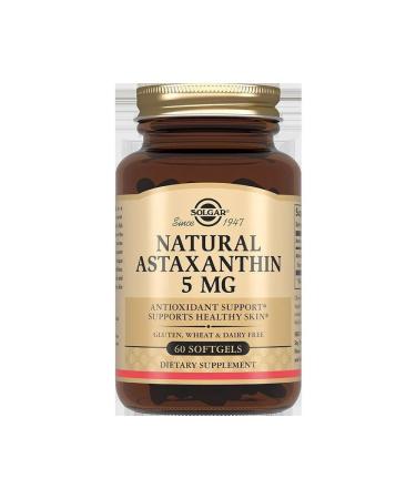 SOLGAR Astaxantin 5 mg from micro -cross N60 caps at 255 mg - 2pcs - Buy Online on GoSupps.com