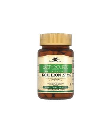 SOLGAR iron 27mg in the enzyme culture of Kodzhi N30 caps 58