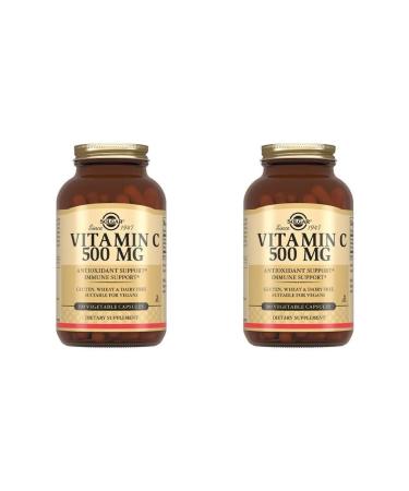 SOLGAR Vitamin C 500 mg N100 caps 741mg - 2pcs