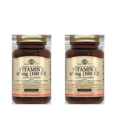 SOLGAR Vitamin E 100me N100 caps 560 mg - 2pcs