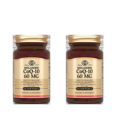 SOLGAR Coenzym Q -10 60mg N30 caps 323 mg - 2pcs