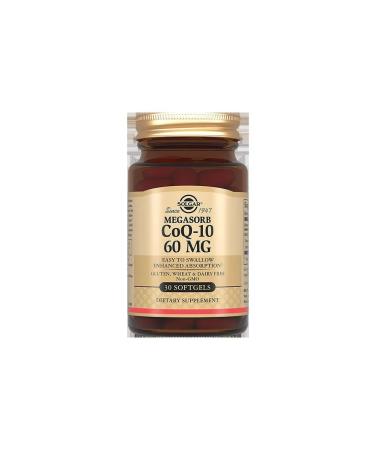 SOLGAR Coenzym Q -10 60mg N30 caps 323 mg - 2pcs - Buy Online on GoSupps.com