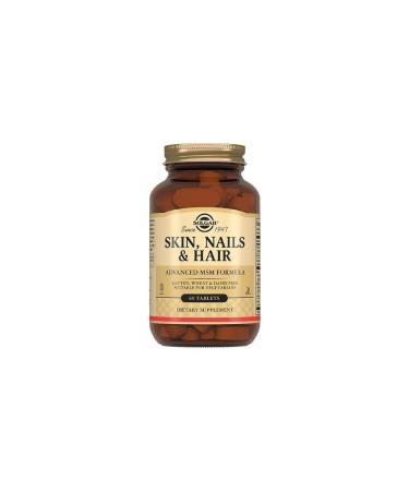 SOLGAR skin Nail hair n60 table 1397mg - Buy Online on GoSupps.com
