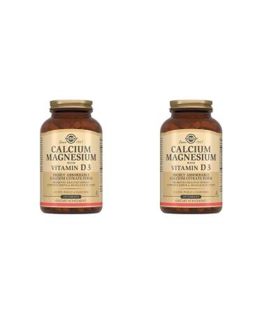 SOLGAR Calcium -Magnes with vitamin D3 N150 Table of 1571MG - 2pcs