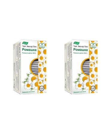 Evalar tea bio chamomile N20 f Pak - 2pcs