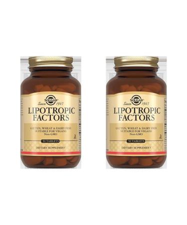 SOLGAR Lipotropic factor N50 table - 2pcs