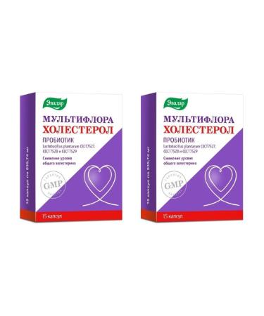 Evalar Multiflora cholesterol N15 caps at 535.74 mg - 2pcs