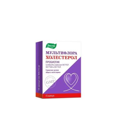 Evalar Multiflora cholesterol N15 caps 535.74 mg
