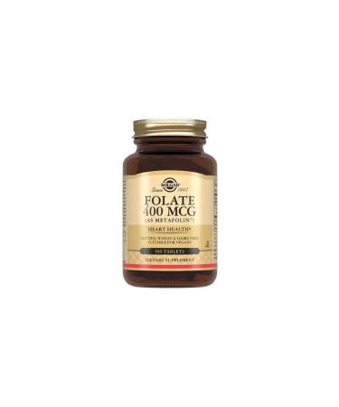 SOLGAR Folat 400mkg Metafolin N100 table 250mg - 2pcs - Buy Online on GoSupps.com