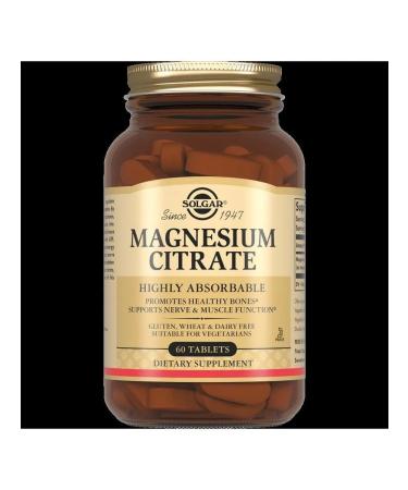 SOLGAR Magnesium citrate n60 table - 2pcs