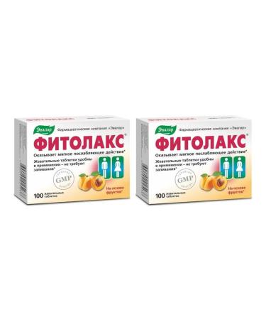 Evalar Fitolax n100 table chews 0.5g - 2pcs