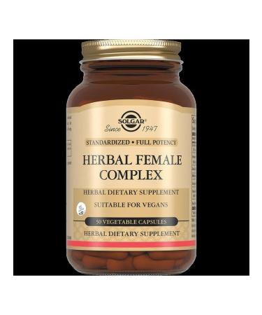 SOLGAR Natural plant complex for women N50 caps - 2pcs - Buy Online on GoSupps.com