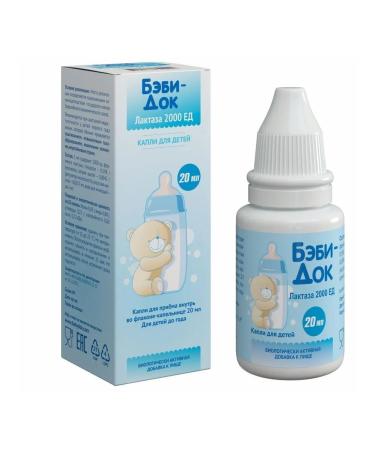 Baby Doc lactase 2000 units 20 ml Flak Cap dropp