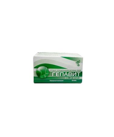 VMin LLC Hepavit N100 Table of 0.5g - 2pcs - Buy Online on GoSupps.com
