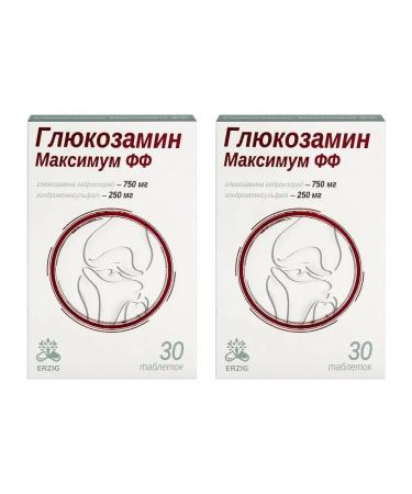 Erzig Glucosamine maximum FF N30 table 1.2g - 2pcs