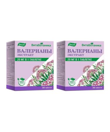 Evalar Valerian Extract 0.25 N300 table - 2pcs